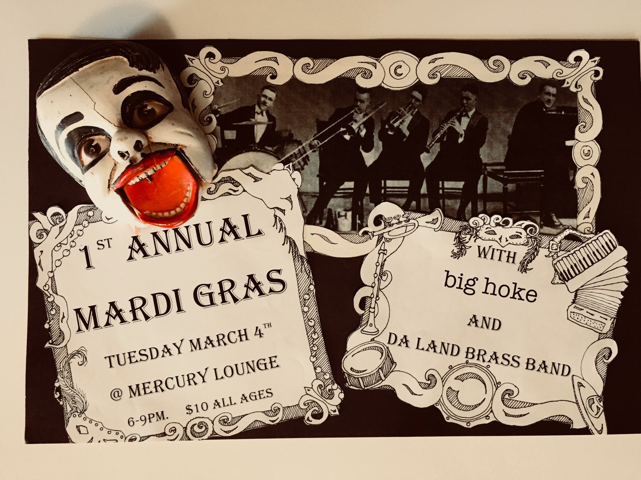 Mardis Gras with Big Hoke and Da Land Brass Band